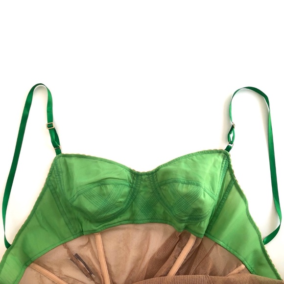 Dolce & Gabbana S/S 1998 Sheer Mesh Corset Dress - Picture 12 of 16